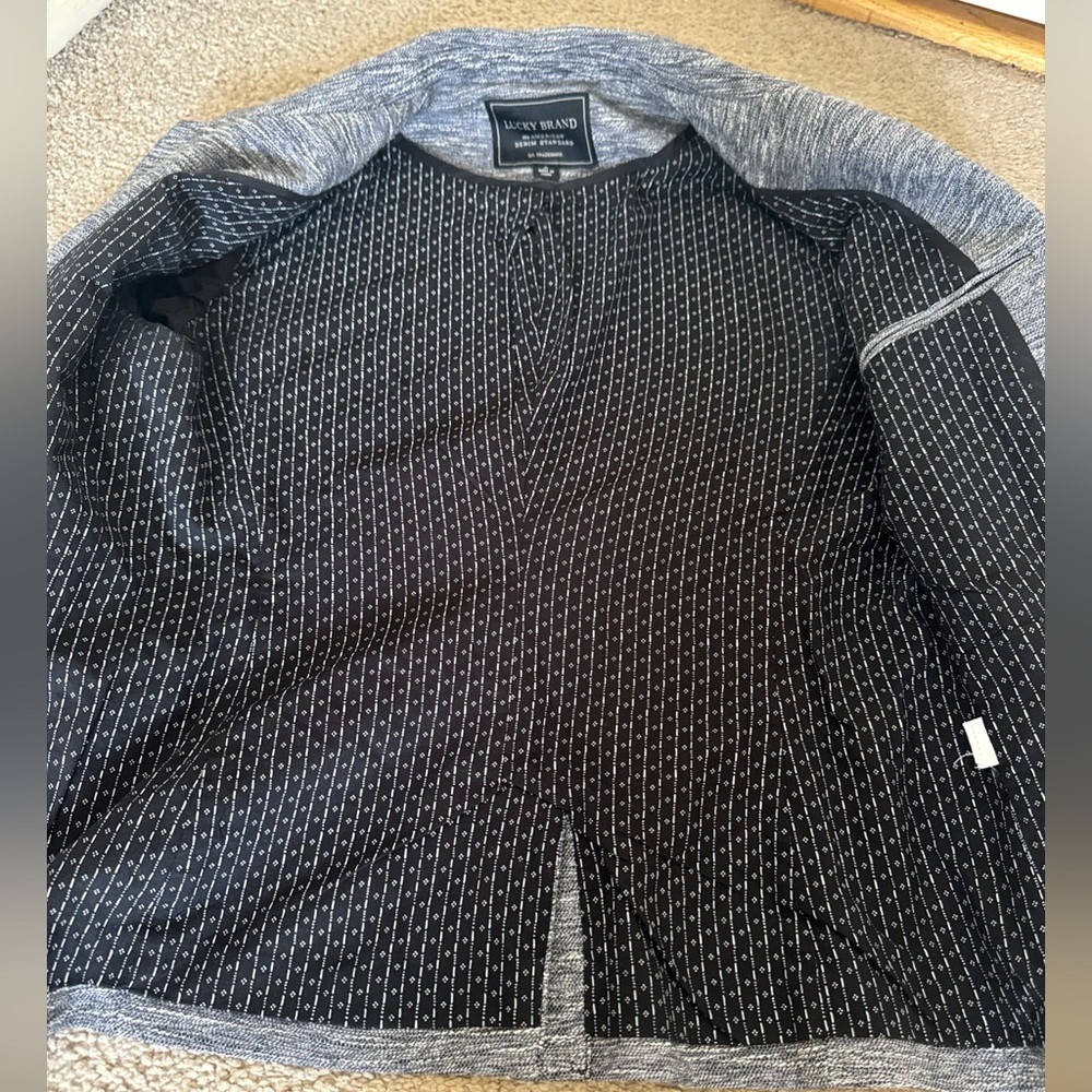 Lucky Brand Women's Blue Blazer Size 2 Excellent Condition Casual Jacket - Picture 8 of 8